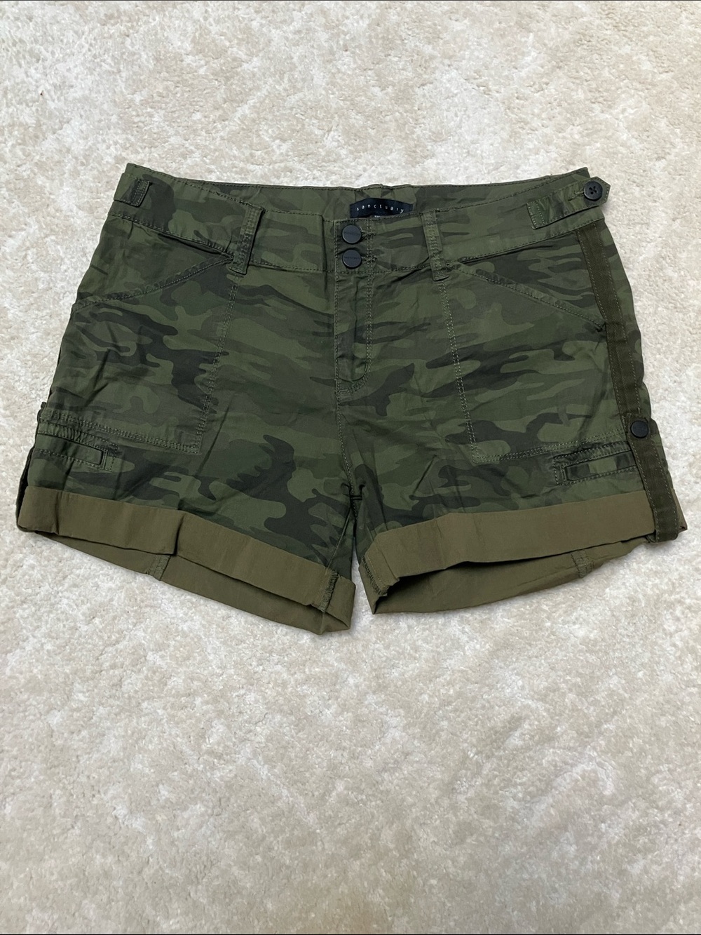 Sanctuary camo shorts